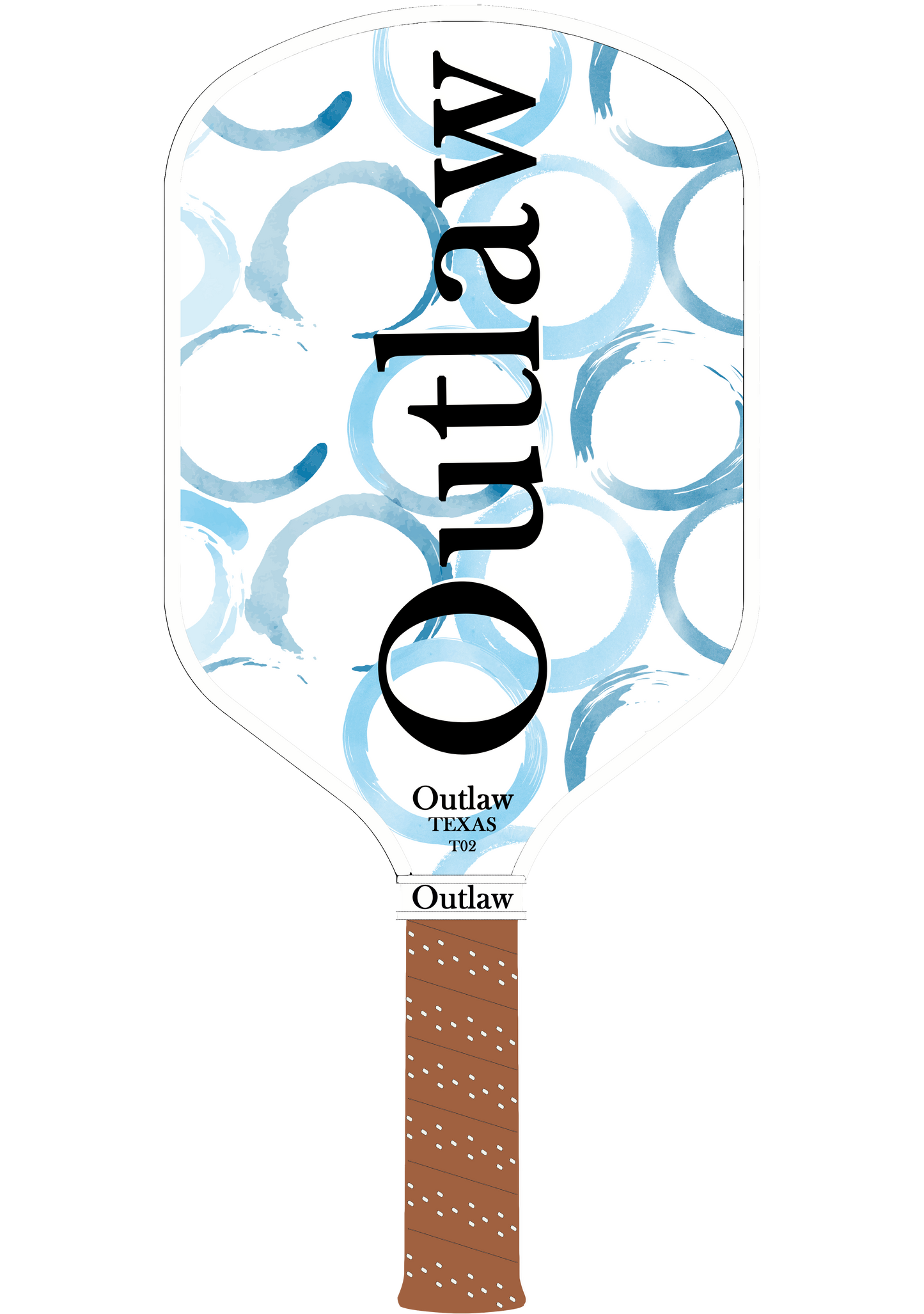 Outlaw Designer Collection - Blue Circles