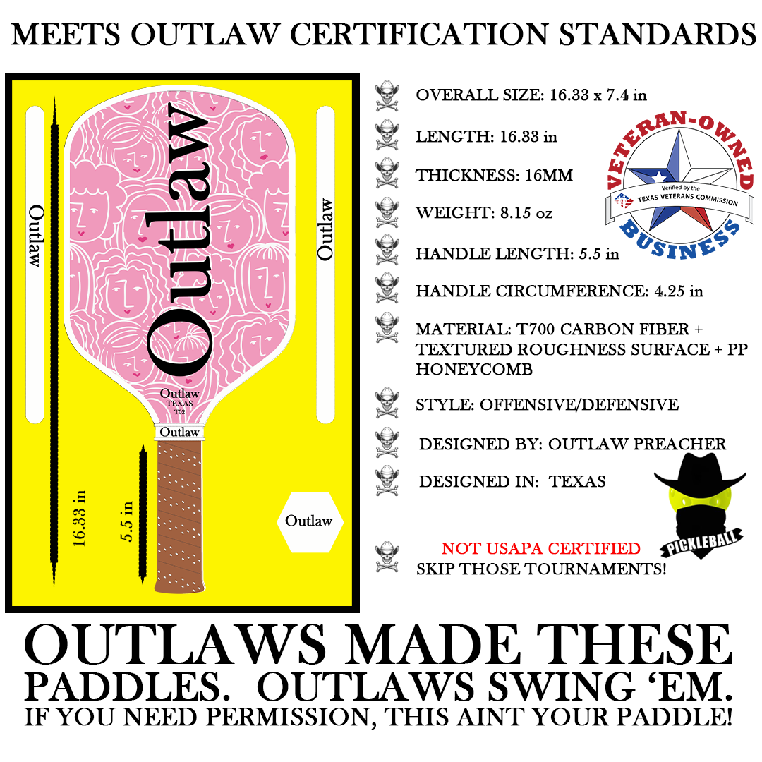 Outlaw Designer Collection - Pink Women