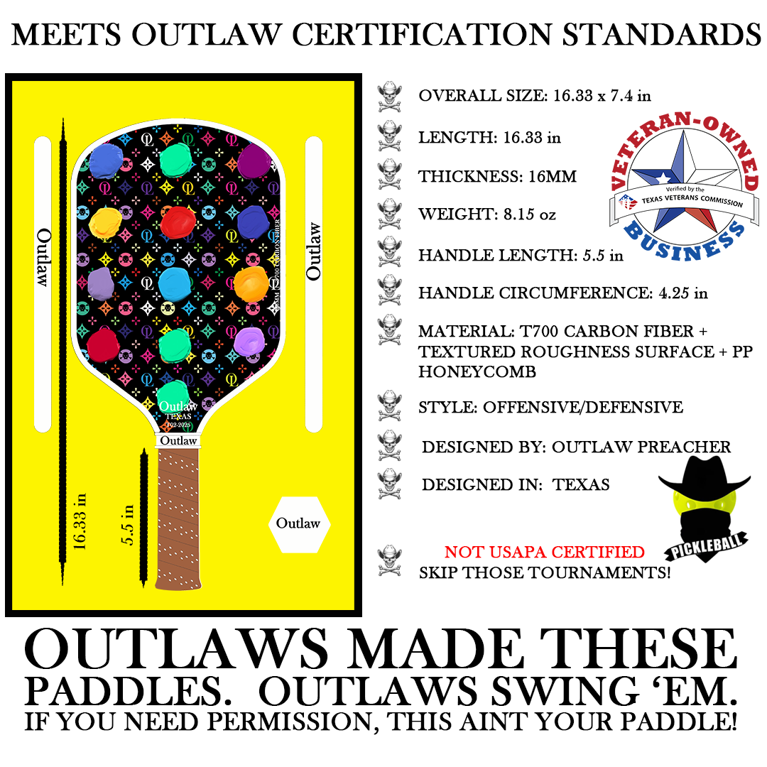 Outlaw Designer Collection - Paint Blotches
