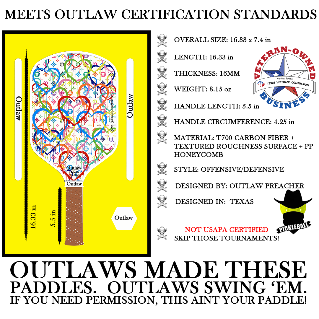Outlaw Designer Collection - Bleeding Hearts