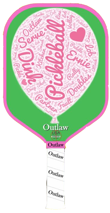 The Outlaw Pickleball Paddle "The Balloon"