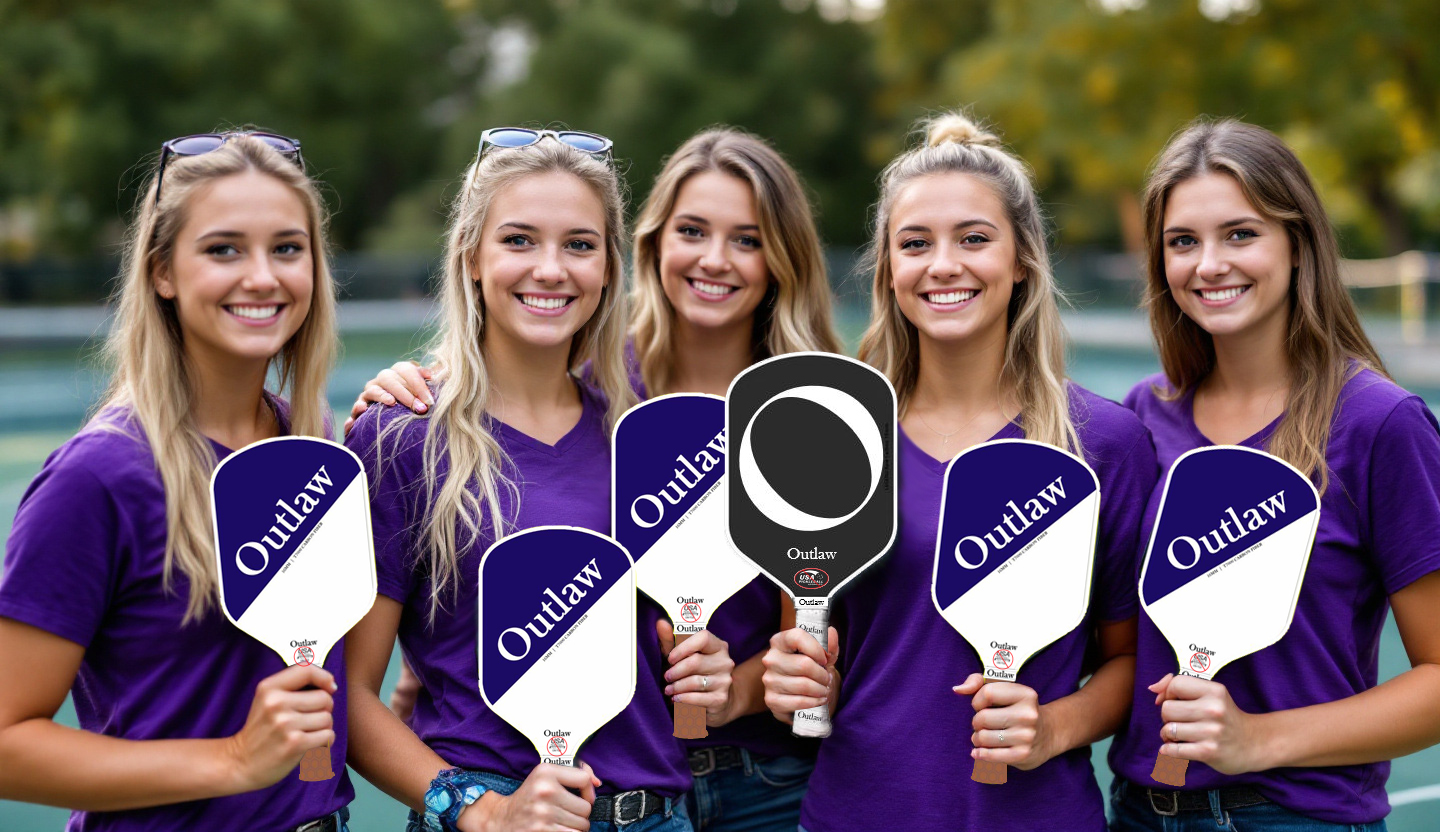 The Outlaw Alumni Series Pickleball Paddles